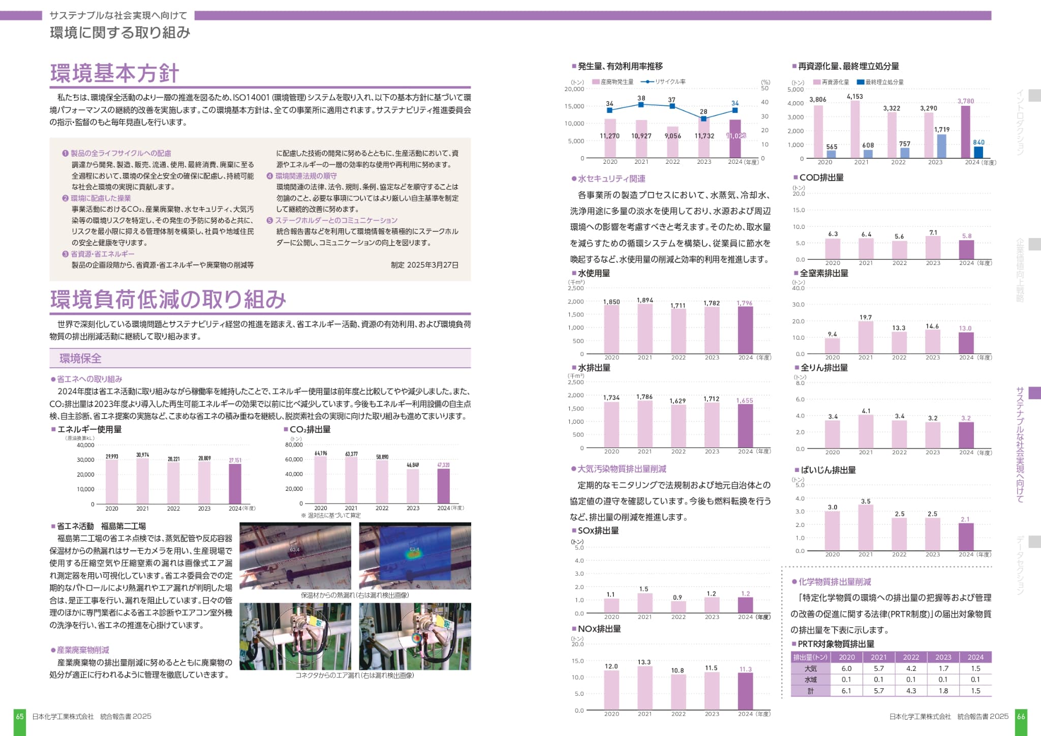 環境負荷低減の取り組み