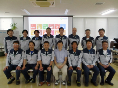 SDGs Workshop Participants (Fukushima No. 2 Factory)