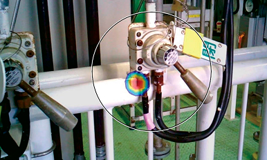 leakage detection image